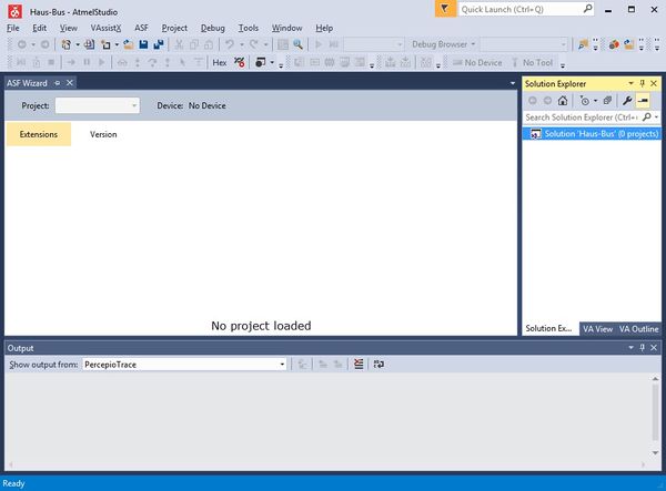 Atmel Studio Solution Anlegen Haus Bus De Home Automation System